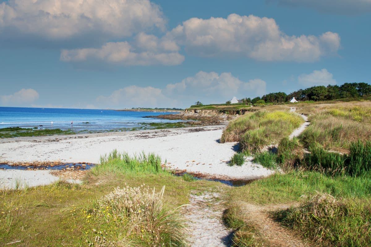 plage pointe trevignon Tregunc